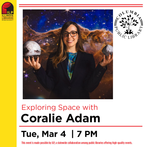 Illinois Libraries Present Coralie Adam Picture and event info