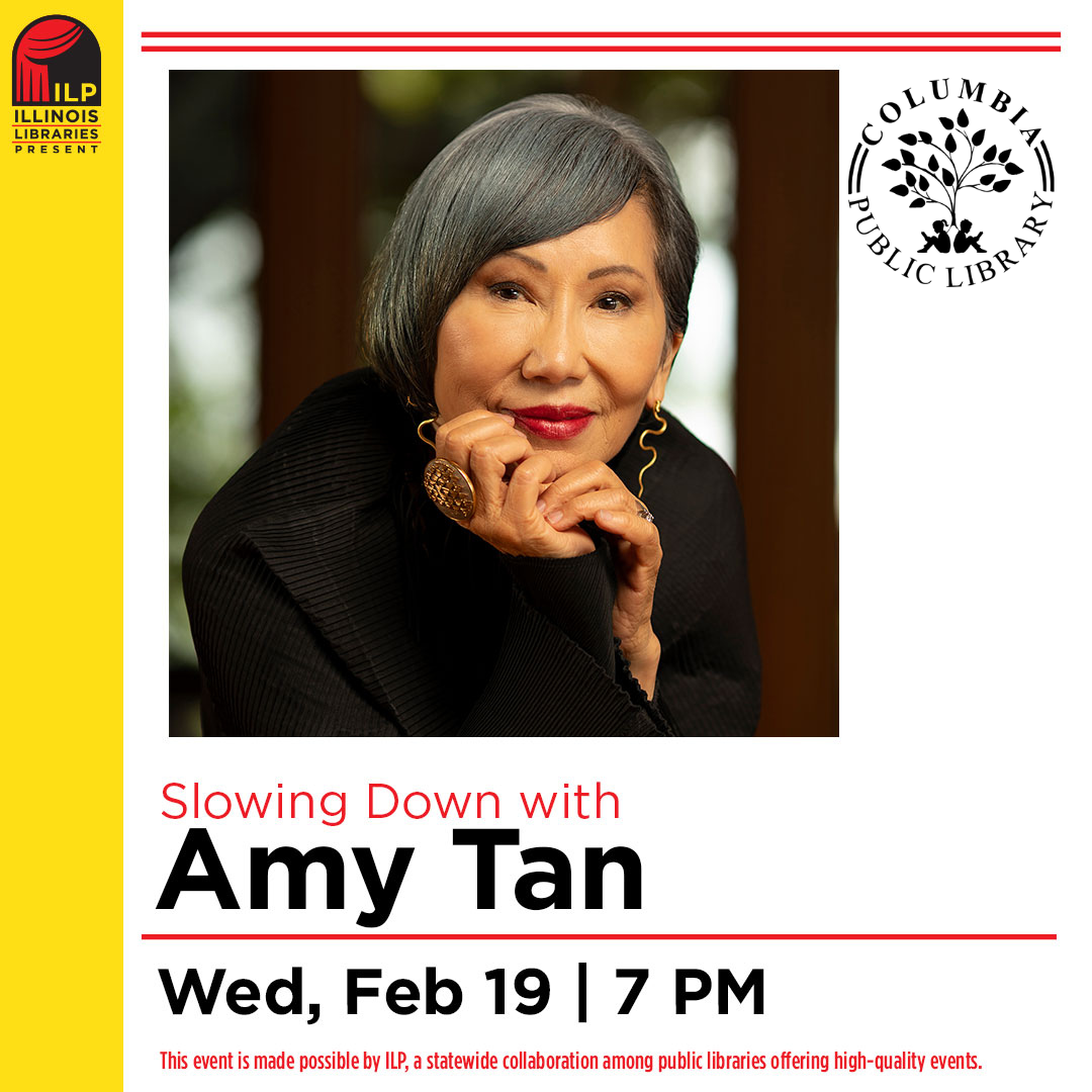 Illinois Libraries Present Amy Tan Picture and event info